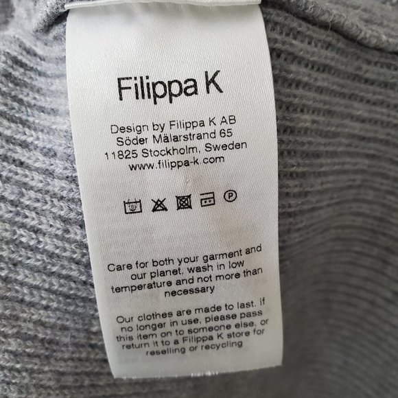 Filippa K Wool/Cashmere Knit, XS, Grey - Picture 3 of 6